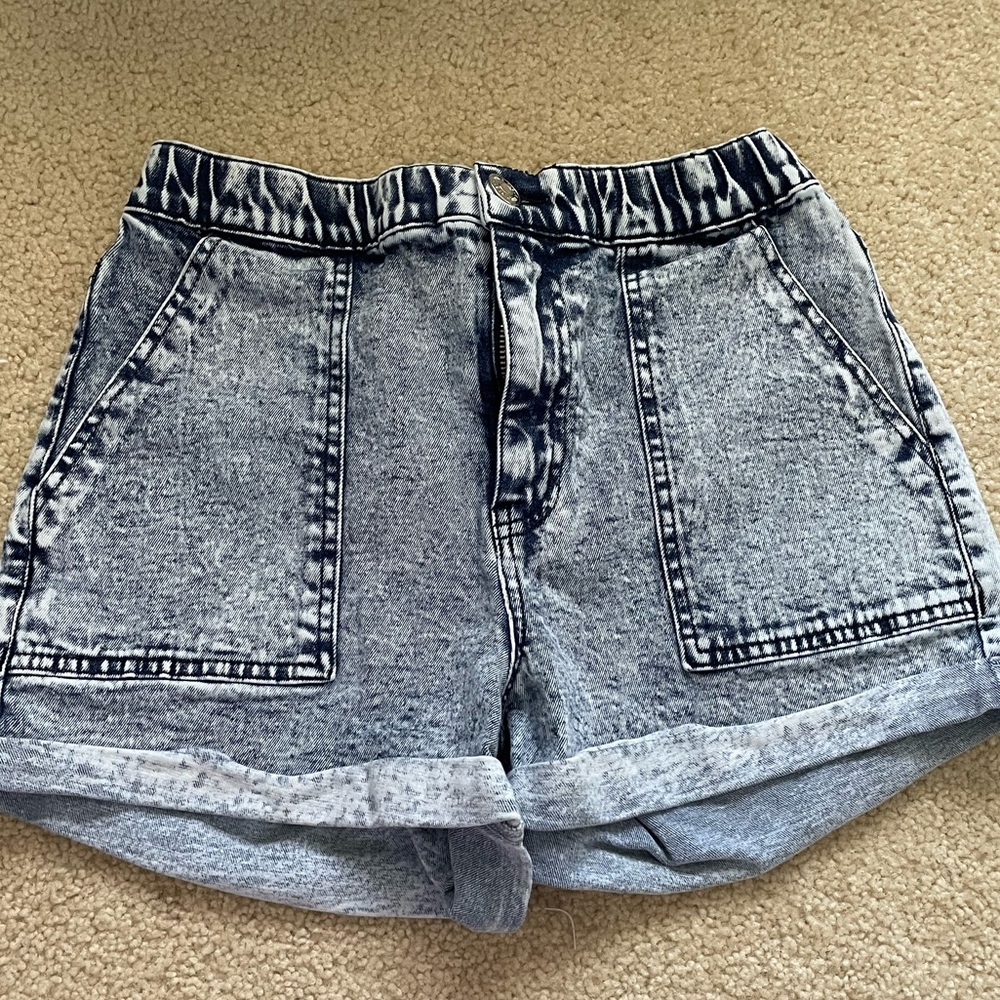 Acid Wash Shorts